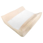 Ruby Melon Cover for Baby Change Mat with soft minky cream corduroy fabric