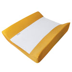 Ruby Melon Baby Change Mat Cover in plain yellow mustard