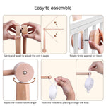 Ruby Melon Wooden DIY Cot Mobile Hanger