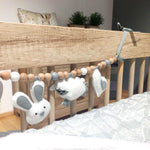 Ruby Melon Heartfelt Cot & Pram Dangles