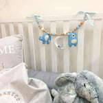 Ruby Melon Heartfelt Cot & Pram Dangles