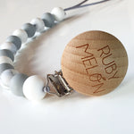 Ruby Melon Silicone Dummy Clip